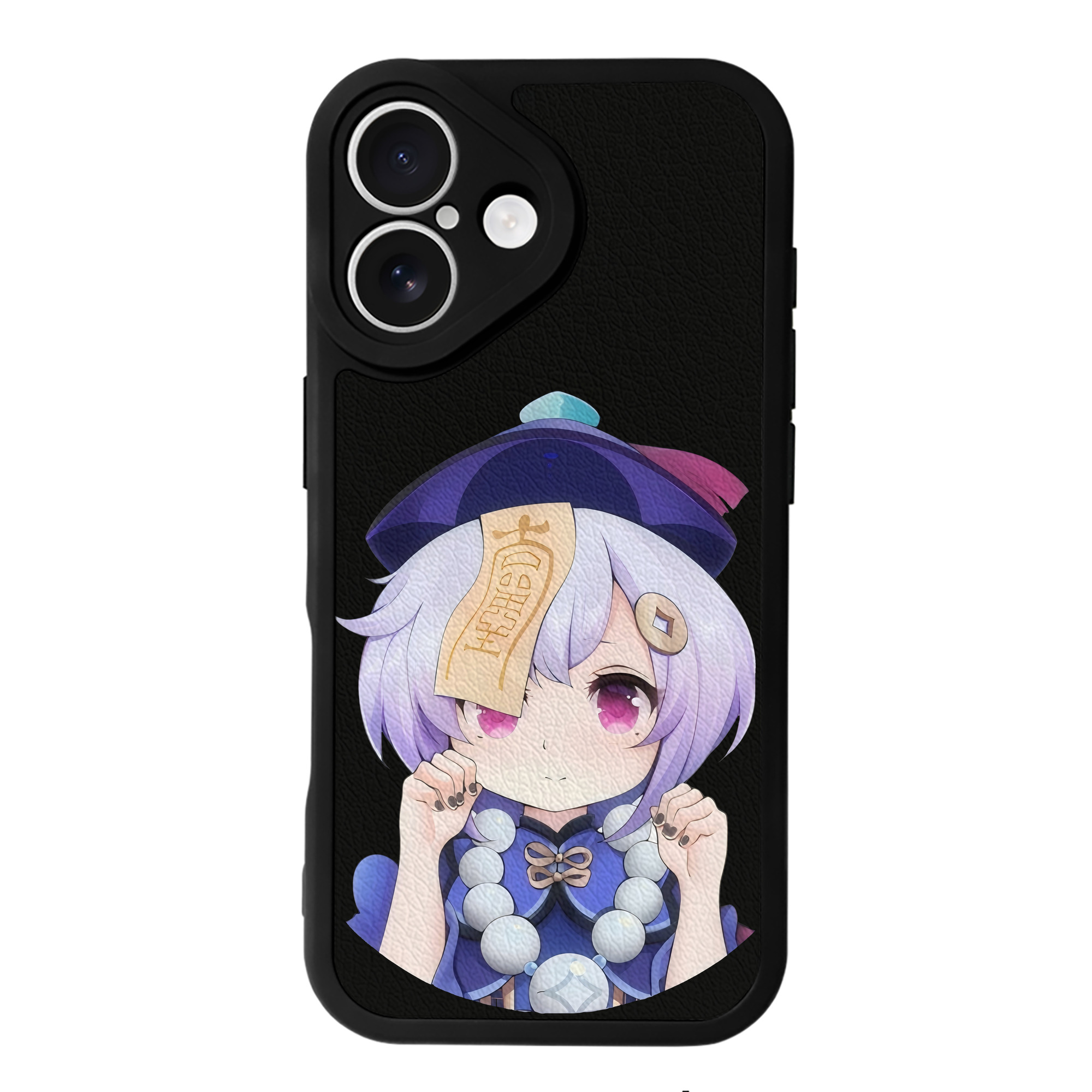 げんし神 七七 なな  genshin Nana 【iPhone 16シリーズ対応】シリコンスマホケース（レザー調） 材質：シリコン